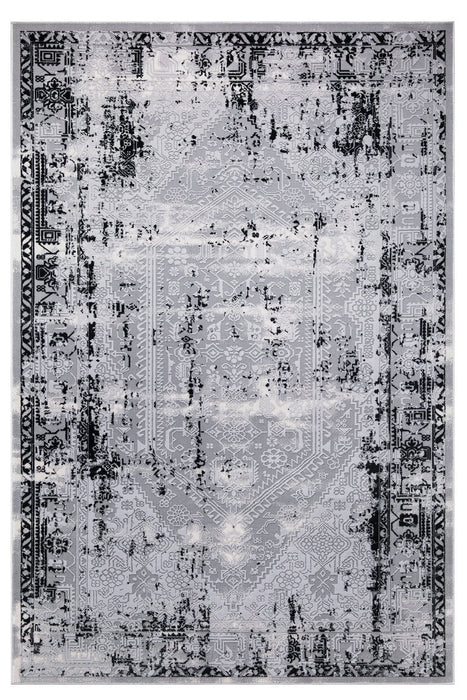 New York Grey Transitional Rug