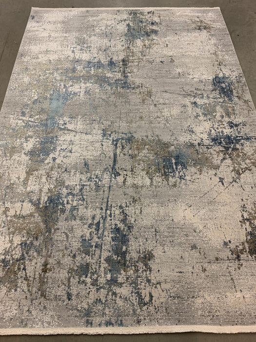 Olimpos Abstract Design Rug (V4) - Beige