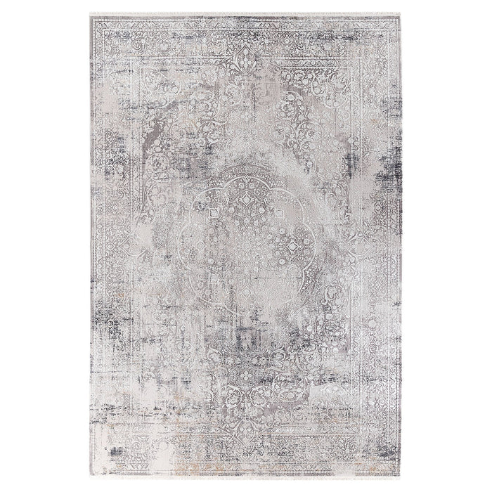 Olimpos Traditional Faded Rug (11) - Beige