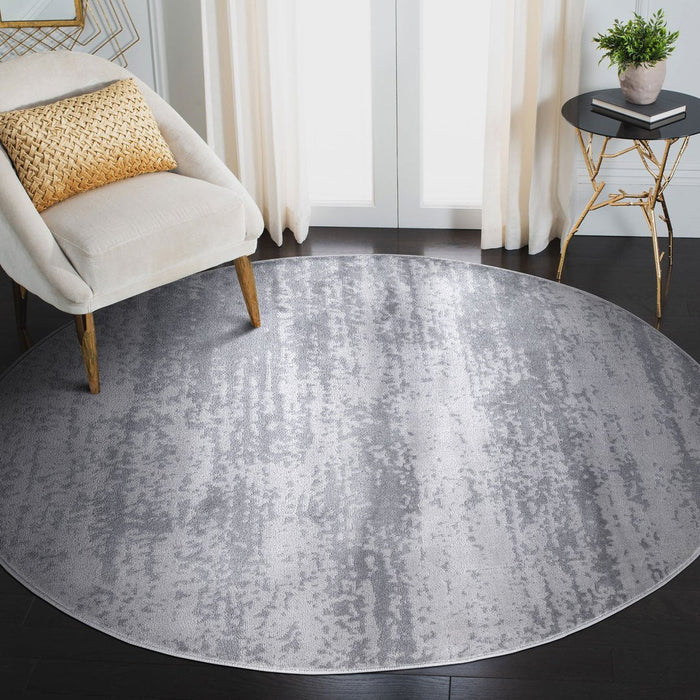 Palma Abstract Modern Rug - Grey