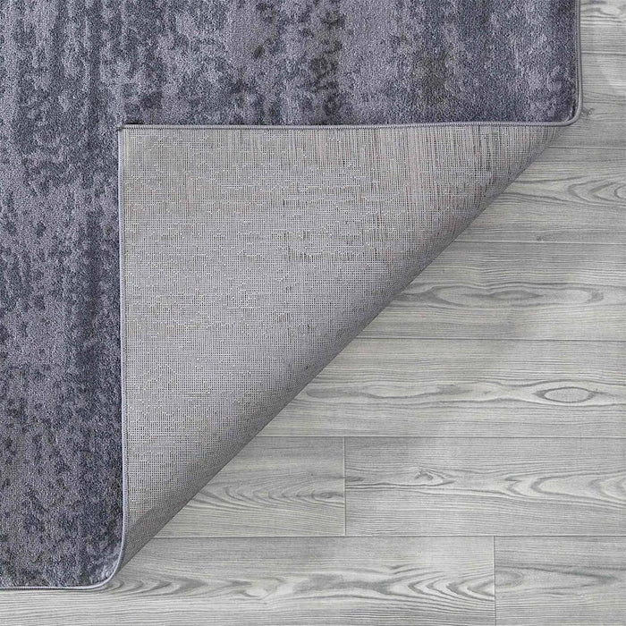 Palma Abstract Modern Rug - Grey