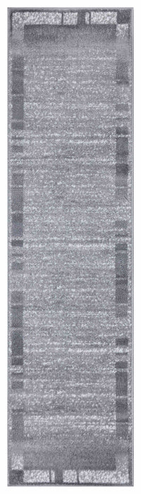 Palma Border Modern Rug - Grey