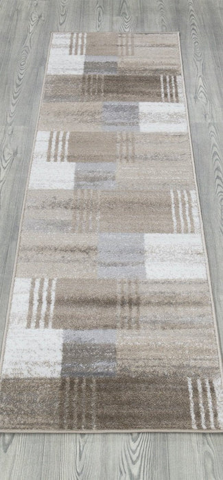 Paris Check Rug Beige - Beige