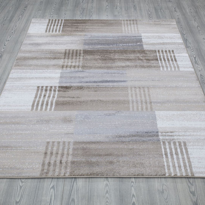 Paris Check Rug Beige - Beige