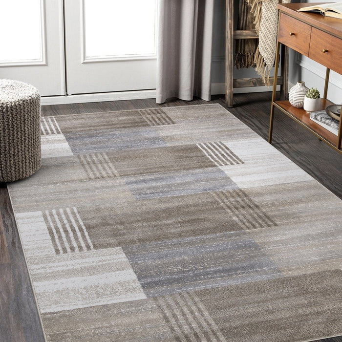 Paris Check Rug Beige - Beige