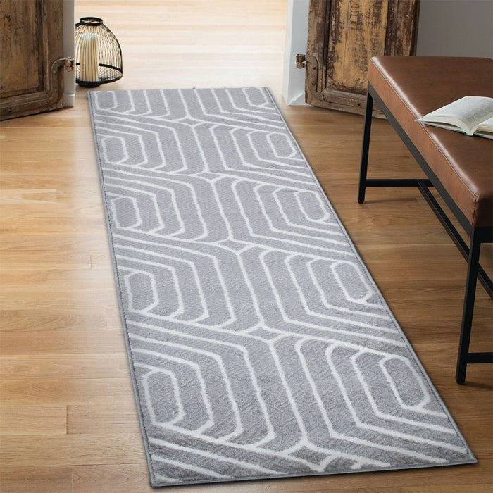 Paris Contemporary Rug V2 - Grey