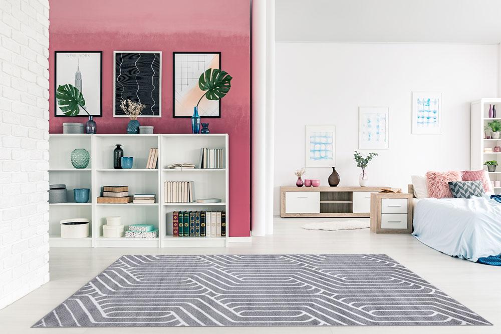 Paris Contemporary Rug V2 - Grey