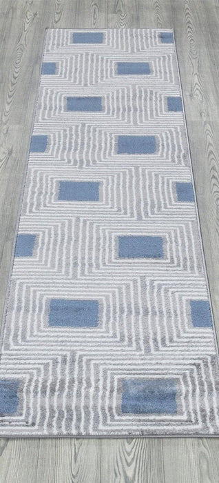 Paris Diamond Rug - Blue