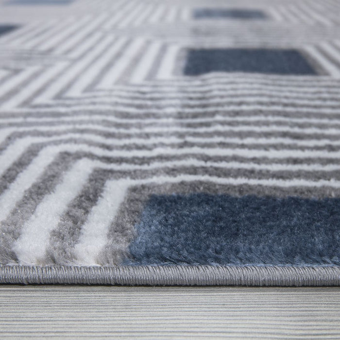 Paris Diamond Rug - Blue