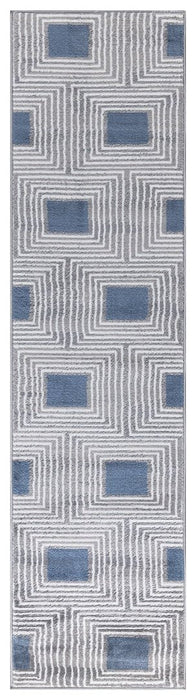 Paris Diamond Rug - Blue