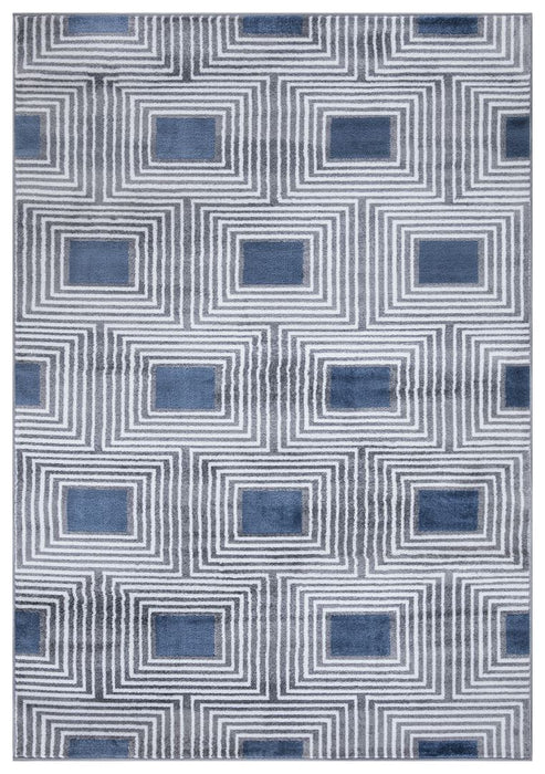 Paris Diamond Rug - Blue