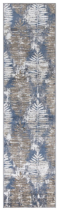 Paris Leaf Rug V2 - Beige