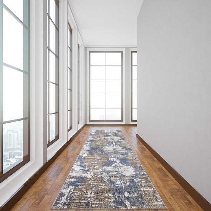 Paris Leaf Rug V2 - Beige