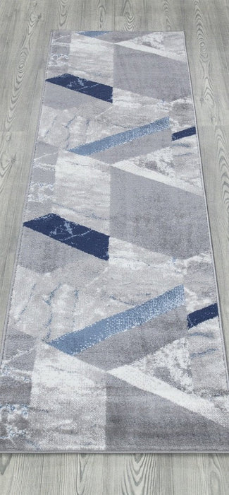 Paris Marble Design Rug - Grey