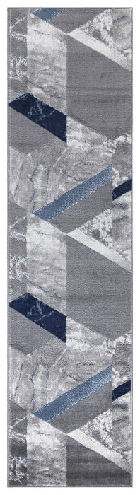 Paris Marble Design Rug - Grey