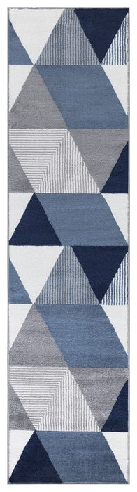 Paris Triangle Rug Navy - Navy