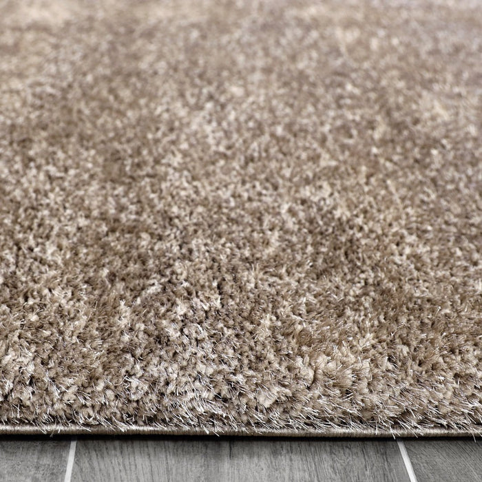 Puffy Shimmer Vizon Shaggy Rug