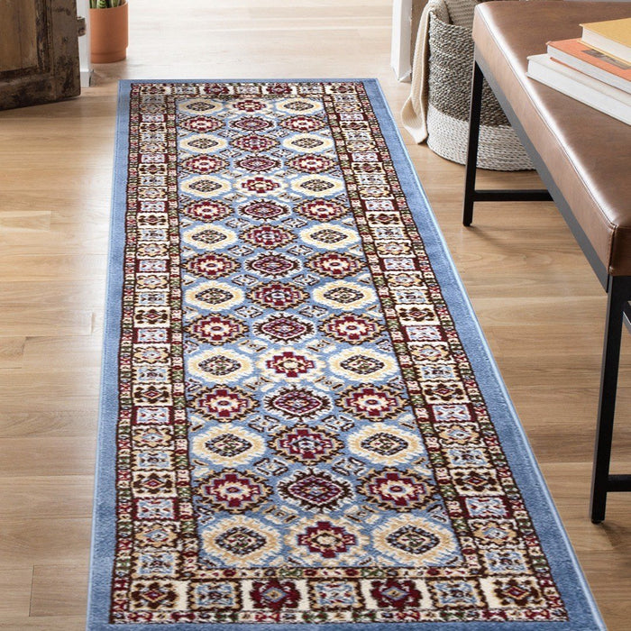 Qashqai Bohemian Rug - Blue