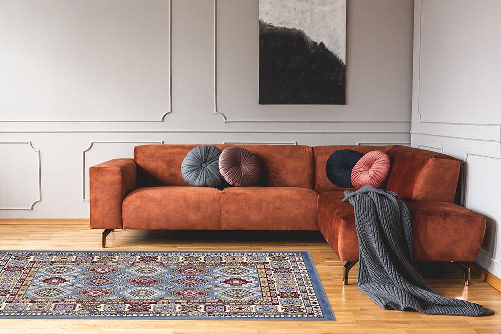 Qashqai Bohemian Rug - Blue