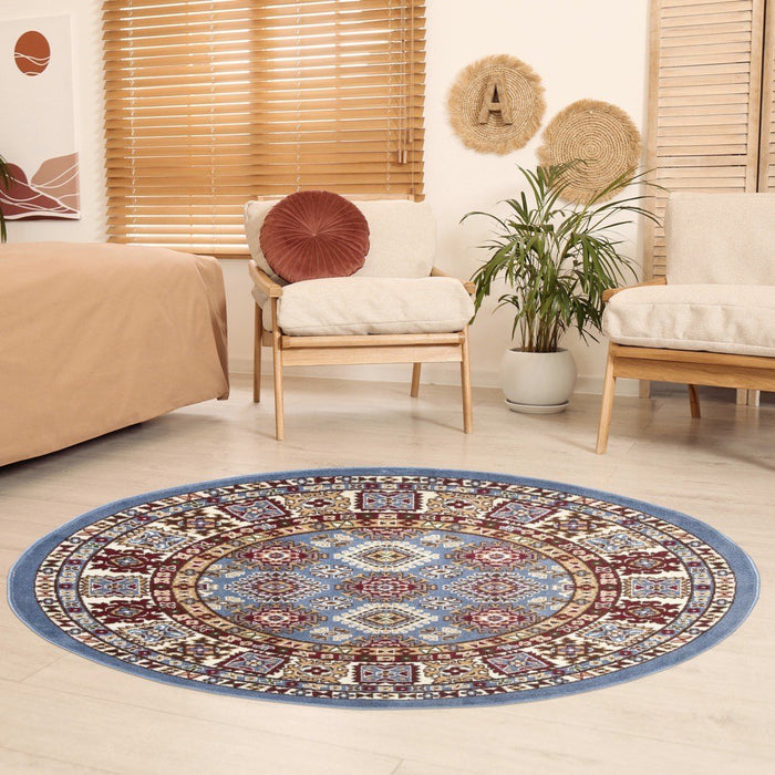 Qashqai Bohemian Rug - Blue