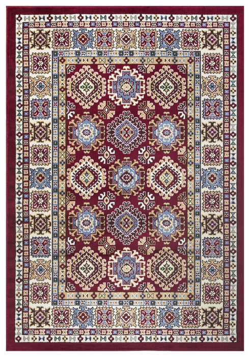 Qashqai Bohemian Rug (V2) - Red