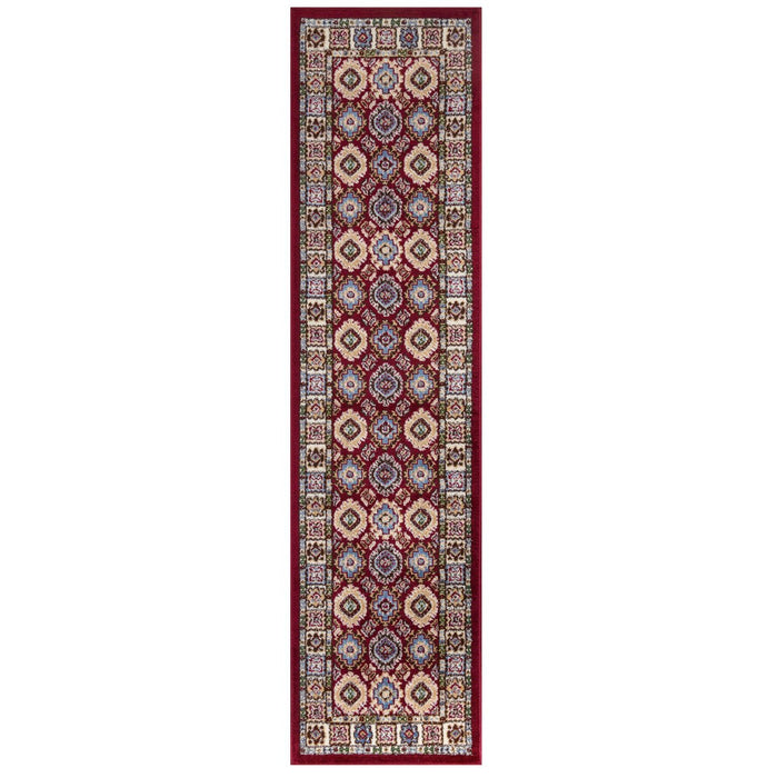 Qashqai Bohemian Rug (V2) - Red