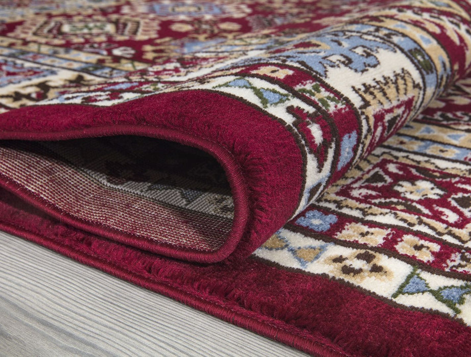 Qashqai Bohemian Rug (V2) - Red