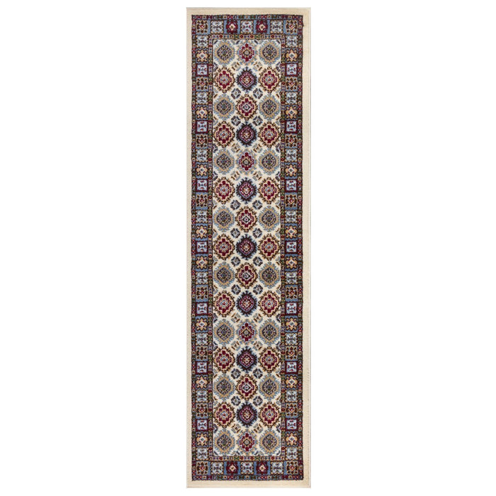 Qashqai Bohemian Rug (V3) - Cream