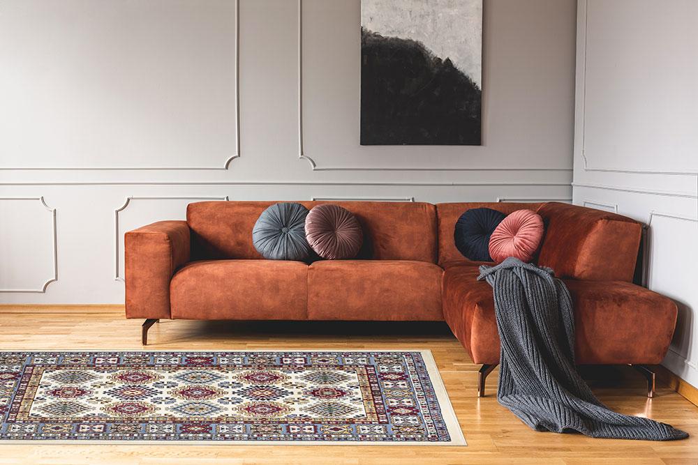 Qashqai Bohemian Rug (V3) - Cream