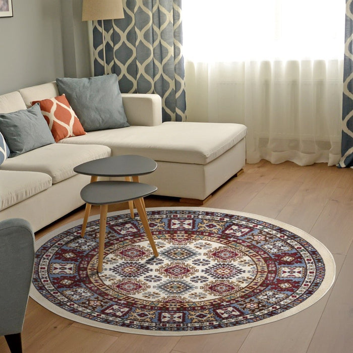 Qashqai Bohemian Rug (V3) - Cream