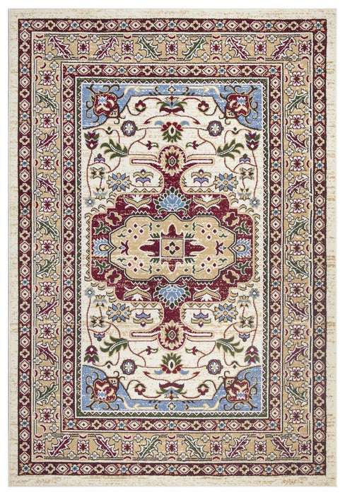 Qashqai Traditional Rug - Cream