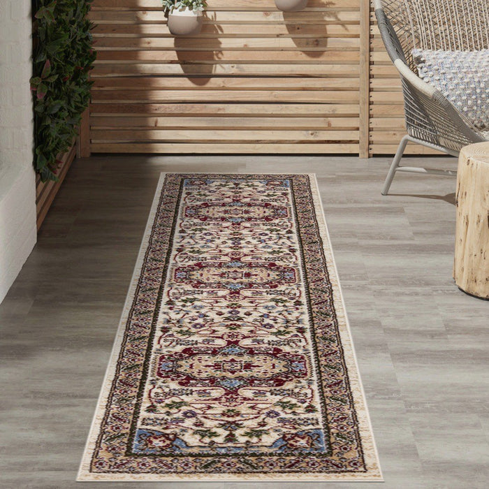 Qashqai Traditional Rug - Cream