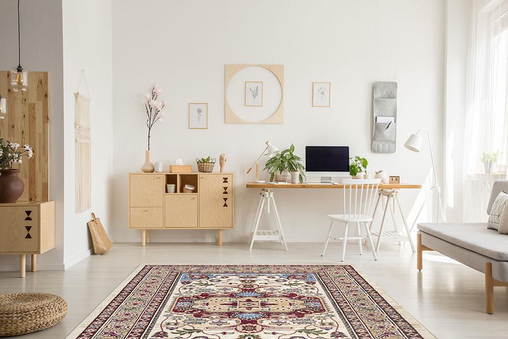 Qashqai Traditional Rug - Cream