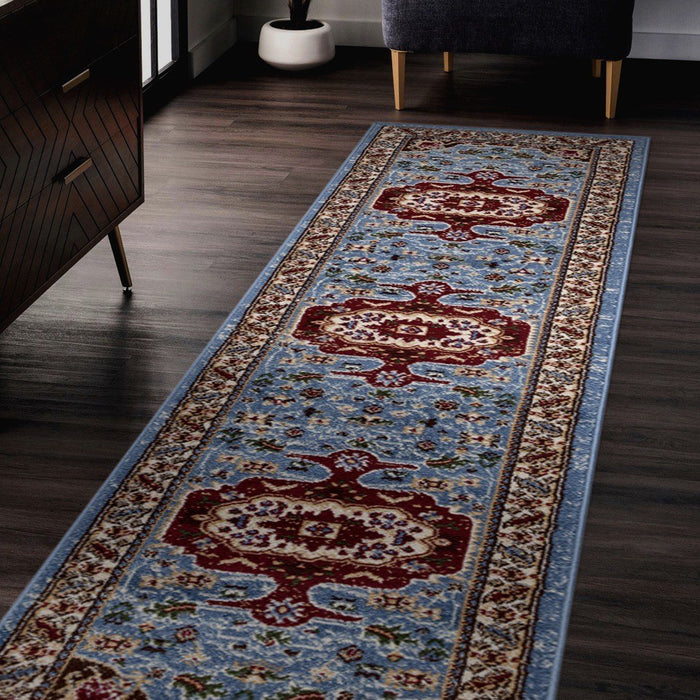 Qashqai Traditional Rug V3 - Blue