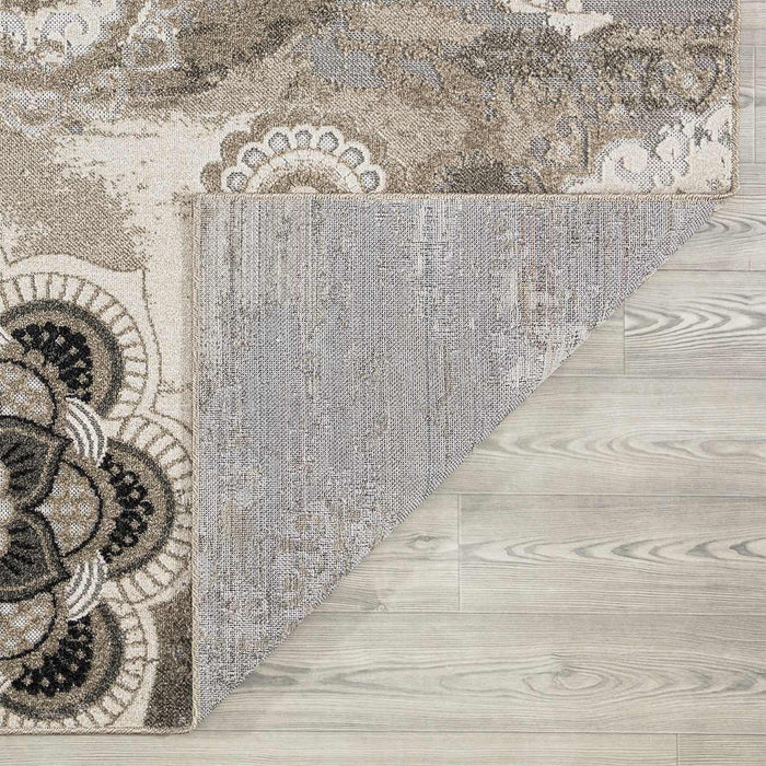 Richmond Floral Outdoor Rug (V2) - Beige