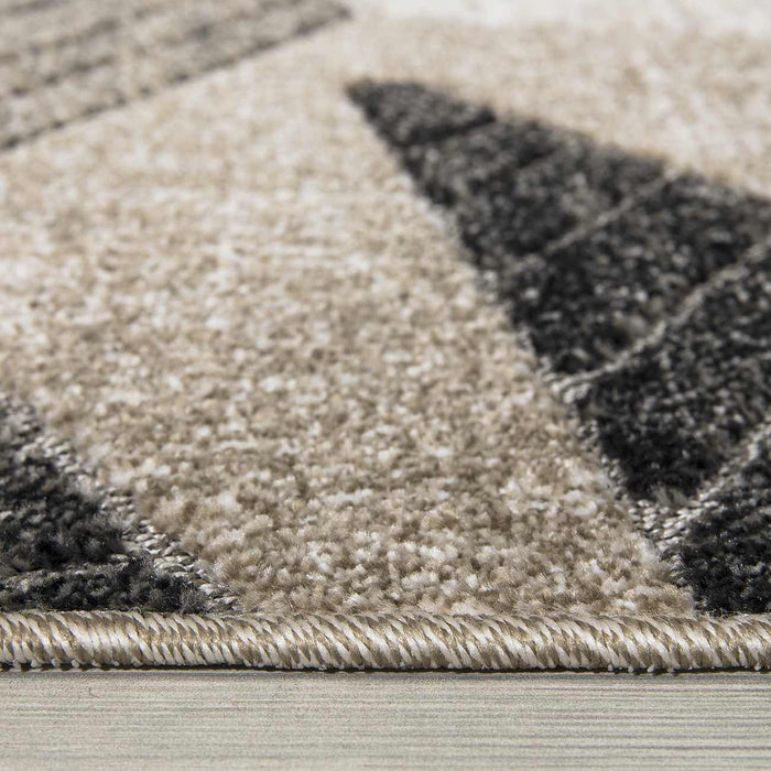 Richmond Geometric Outdoor Rug (V1) - Beige