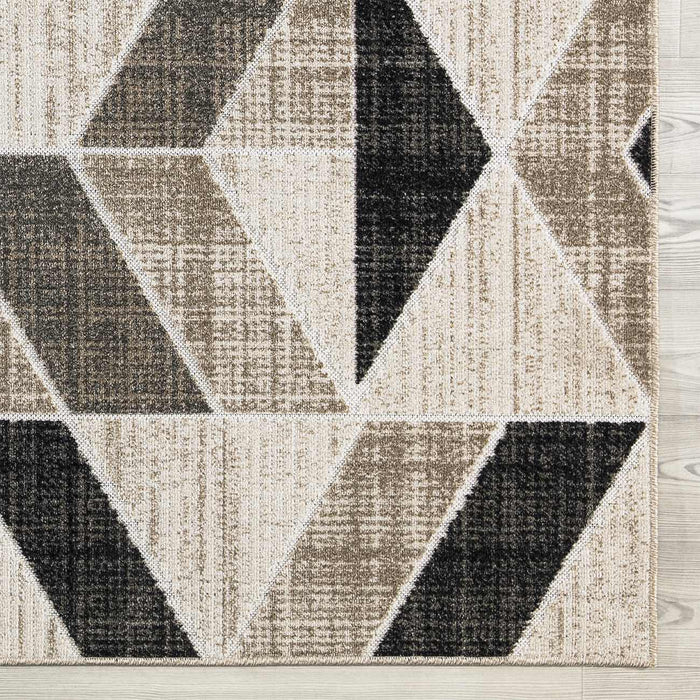 Richmond Geometric Outdoor Rug (V2) - Beige