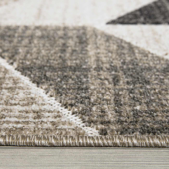 Richmond Geometric Outdoor Rug (V2) - Beige