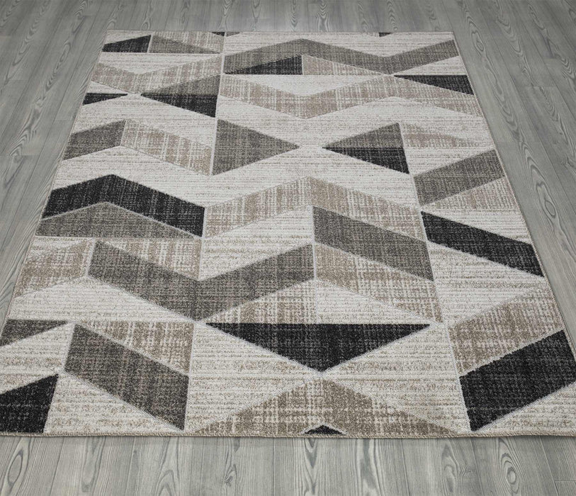 Richmond Geometric Outdoor Rug (V2) - Beige