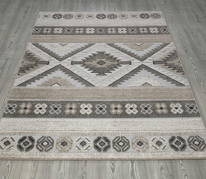 Richmond Kilim Outdoor Rug (V1) - Beige