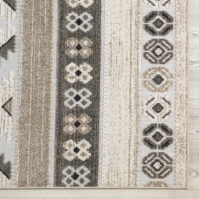 Richmond Kilim Outdoor Rug (V1) - Beige