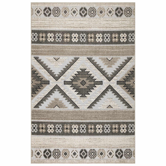 Richmond Kilim Outdoor Rug (V1) - Beige