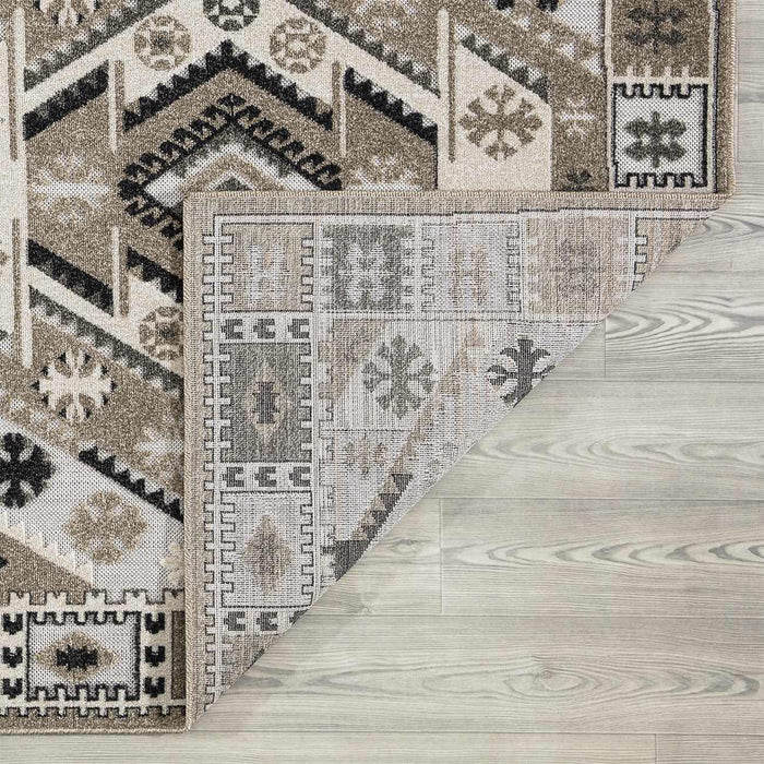 Richmond Medallion Outdoor Rug - Beige