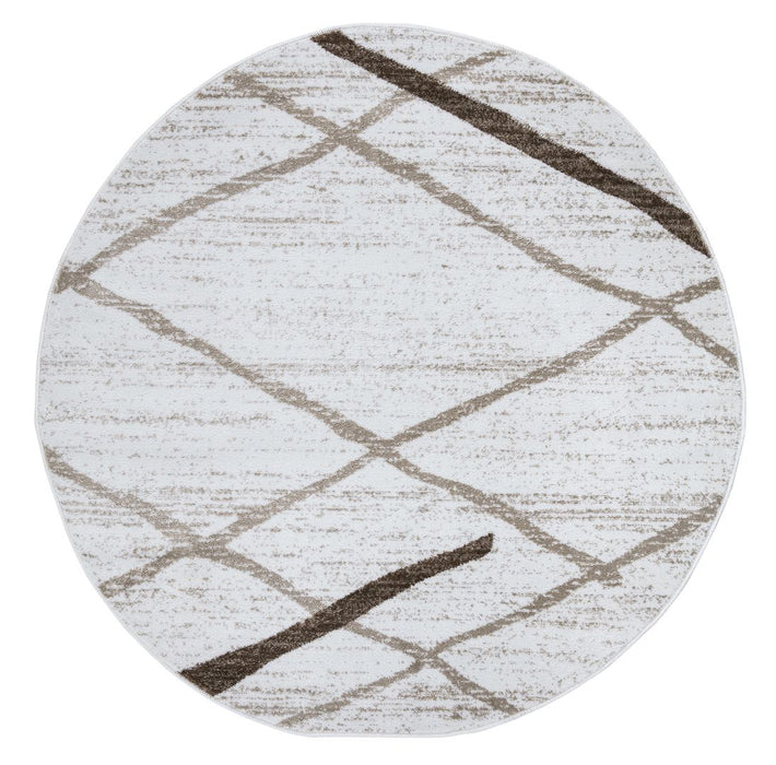 Salvador Geometric Modern Rug - Beige