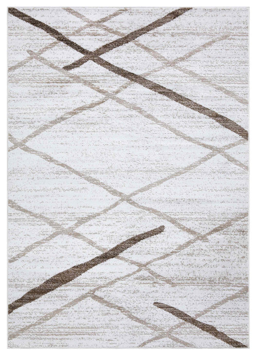 Salvador Geometric Modern Rug - Beige