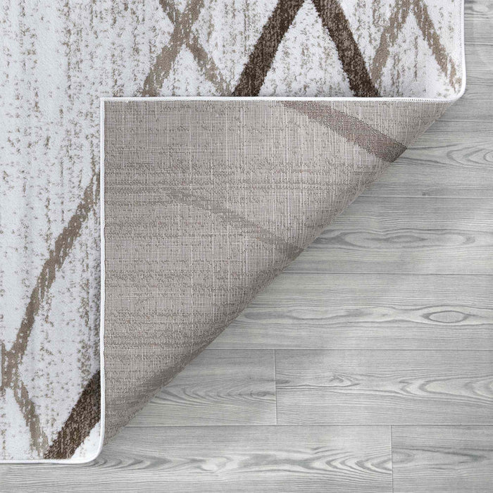 Salvador Geometric Modern Rug - Beige