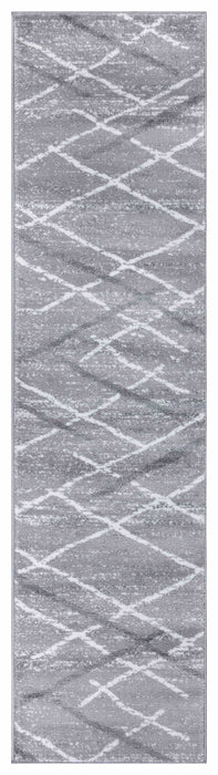 Salvador Geometric Modern Rug V1 - Grey