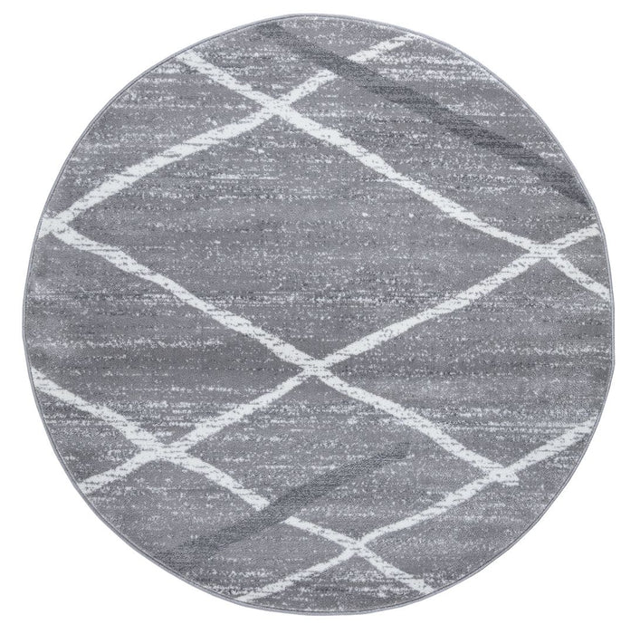 Salvador Geometric Modern Rug V1 - Grey