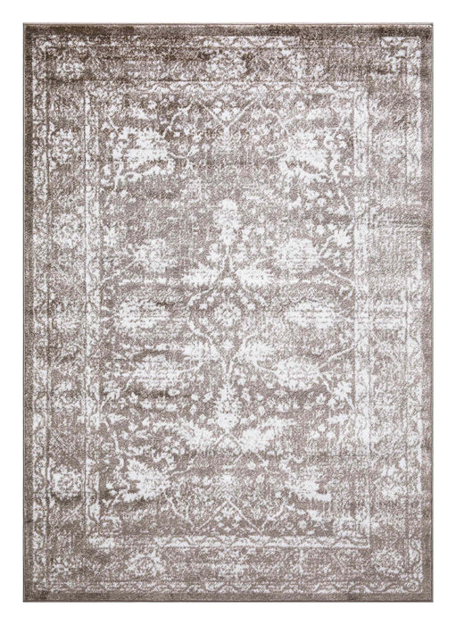 Santorini Traditional Floral Rug (V3) - Beige