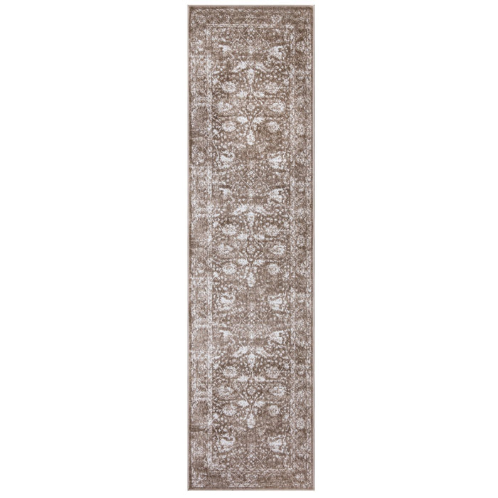 Santorini Traditional Floral Rug (V3) - Beige